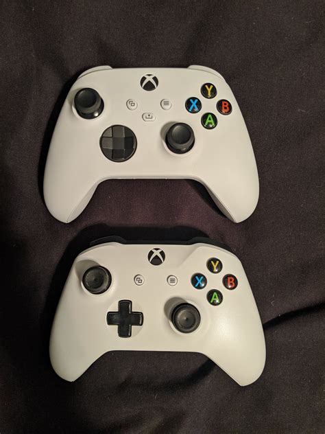 Xbox Series X and Xbox One S Controller Comparison