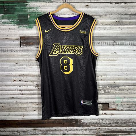 Kobe Bryant Nike Jersey Size is large Measures... - Depop