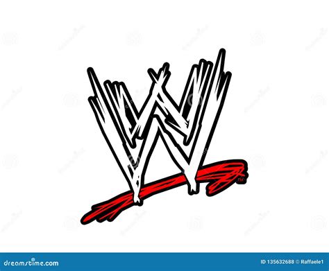 WWE Logo editorial stock photo. Illustration of wrestling - 135632688