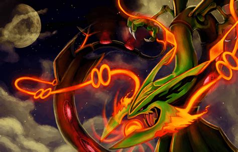 Shiny Mega Rayquaza Wallpapers - Top Free Shiny Mega Rayquaza ...