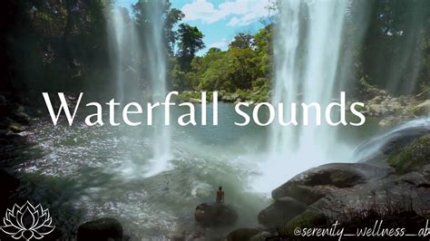 Relaxing Waterfall Sounds - YouTube