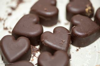 Mmm...chocolate! | Chocolate-covered peanut butter hearts | Korona Lacasse | Flickr