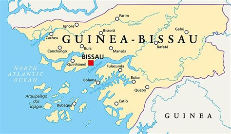 Which Countries Border Guinea-Bissau? - WorldAtlas