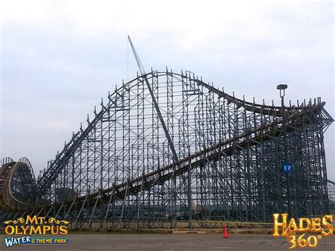 Mt. Olympus begins Hades 360 Transformation - Coaster101