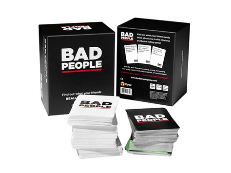 Bad People Party Card Game | Goalcast