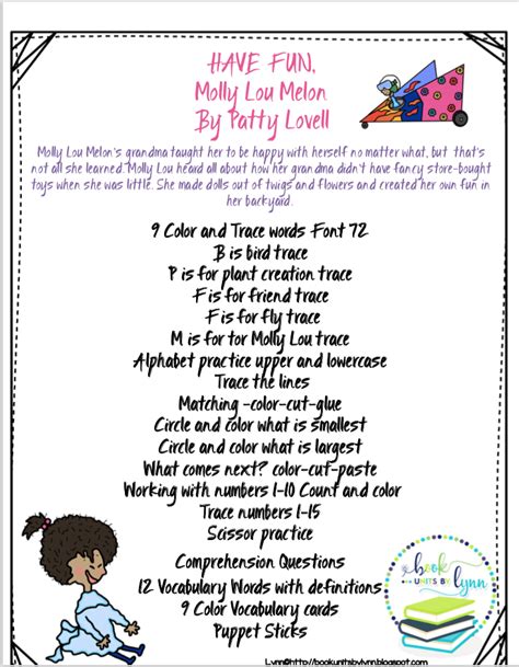 HAVE FUN, MOLLY LOU MELON ~ Book Units by Lynn