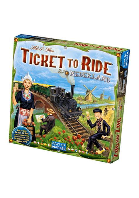 Ticket to Ride: Nederland Board Game Expansion Board Game | BoardGames.com | Your source for ...