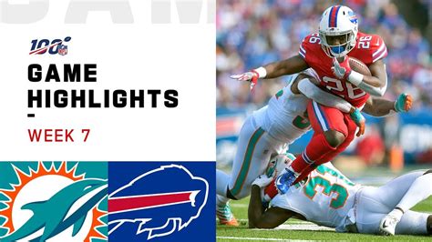 Dolphins vs. Bills Week 7 Highlights | NFL 2019 - YouTube