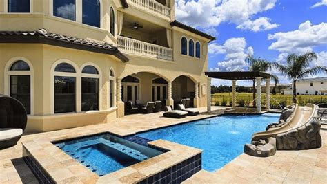 Orlando villas with amazing swimming pools - YouTube