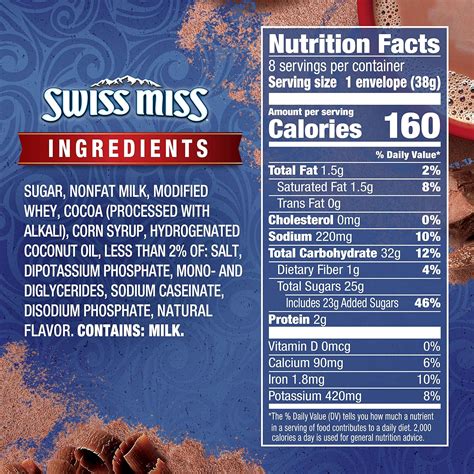 Swiss Miss Indulgent Collection – Mezcla de cacao caliente con sabor a chocolate 8 sobres de 133 ...