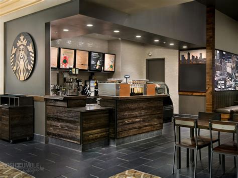 Westin Indianapolis, Starbucks Interior Photography | Josh Humble | Archinect