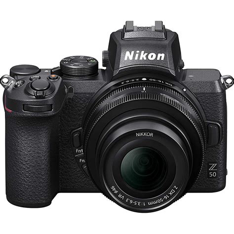 Nikon Z50 DX Mirrorless Camera w/ NIKKOR Z DX 16-50mm & 50-250mm VR ...