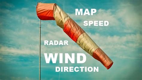 WIND Direction - Live wind speed map - Wind radar