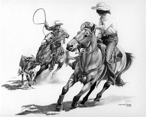 Team Roping Desenho team roping desenho ~ Imagens para colorir imprimíveis