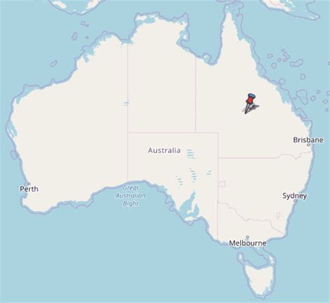 Longreach Map Australia Latitude & Longitude: Free Maps