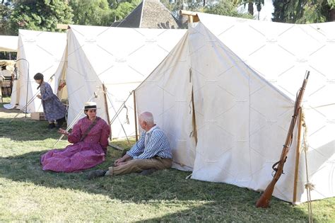 Civil War Reenactment Fresno California | Arts & Entertainment Stock ...