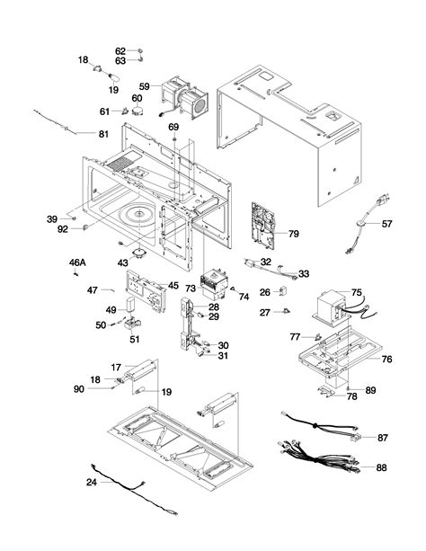 Frigidaire Microwave Parts Diagram - alternator