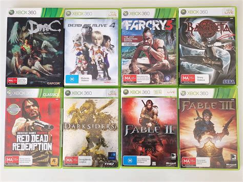 Microsoft XBOX 360 Games PAL Region for Europe and Oceania - Etsy