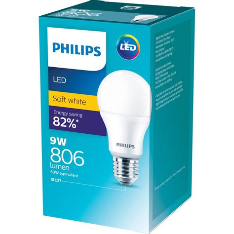 Philips Led 806 Lumen Light Bulb Warm White Each | Woolworths