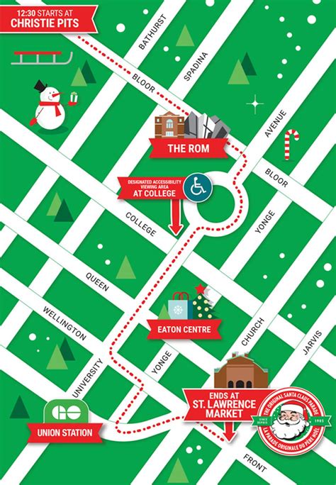 Santa Claus Parade route and road closures in Toronto for 2018