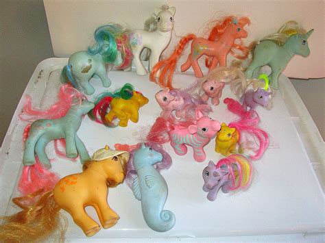 Lot Vintage 1980's My Little Pony Ponies Hasbro Need TLC | Etsy ...