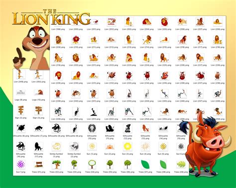 Pics Of Lion King Characters With Names - Infoupdate.org