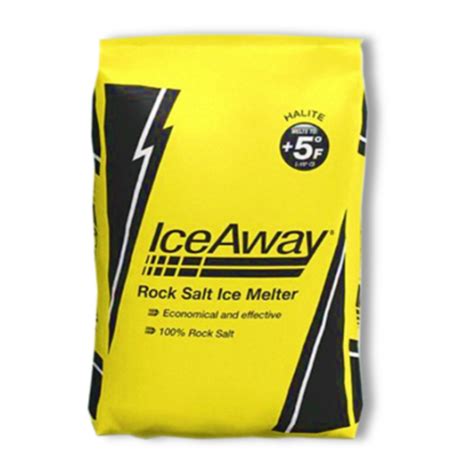 BUY INDIVIDUAL 50/LB BAG ICE AWAY ROCK SALT – North Land – Wholesale ...