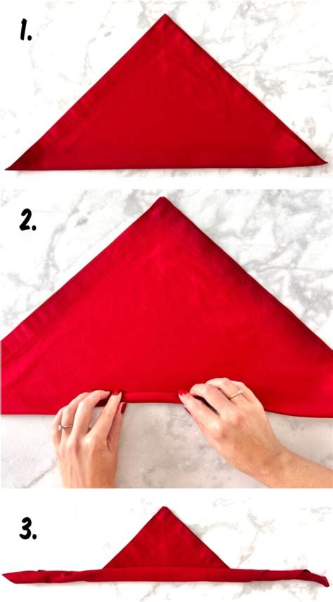 Elegant Napkin Rose Fold (So EASY!)