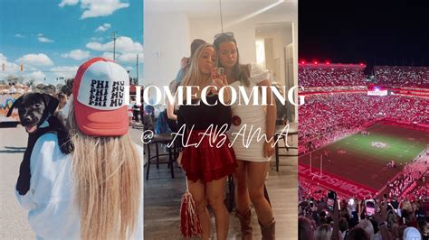 Homecoming Weekend @ Alabama- Dance Team, Parade, & Game! - YouTube