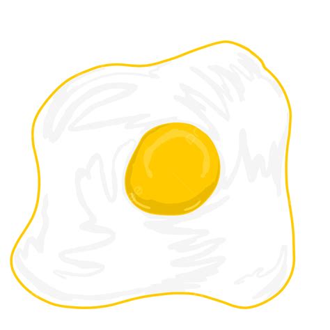 Sunny Side Up Egg, Sunny Side Up, Egg Illustration, Egg PNG Transparent Clipart Image and PSD ...