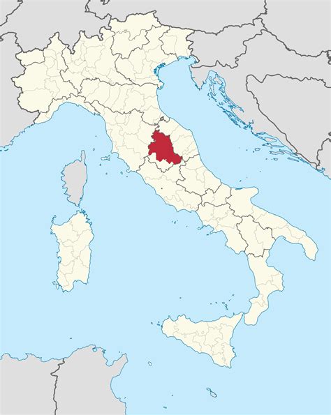 Spoleto Italy Map | secretmuseum