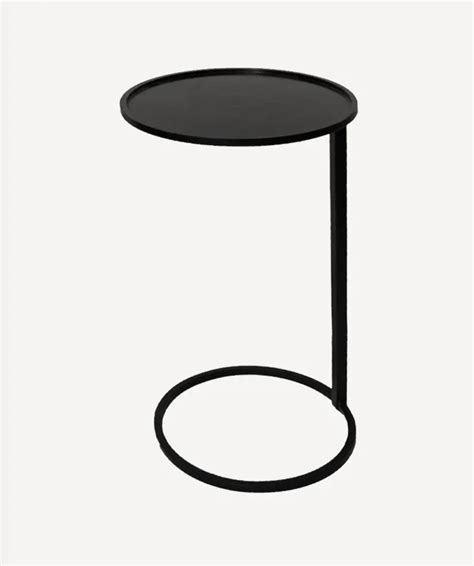 Black Circle Small Couch Side Table – Country Living