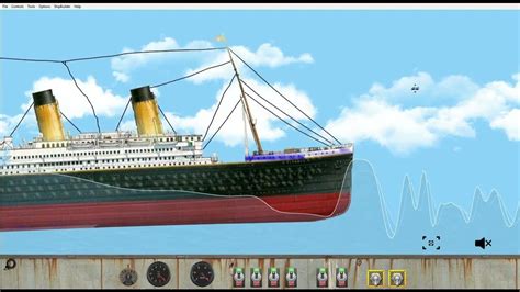 I sunk the titanic in Floating sandbox - YouTube