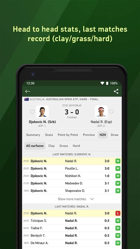 Tennis 24 - tennis live scores APK for Android Download