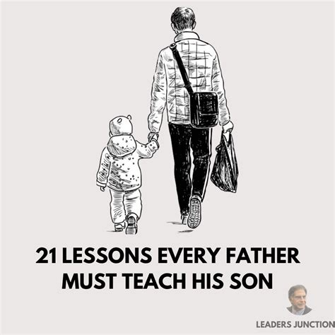 Leaders Junction 🎖️ on Twitter: "21 LESSONS EVERY FATHER MUST TEACH HIS ...