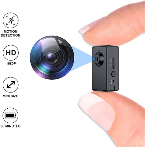 Mini Spy Camera Recorder, Fuvision Portable Hidden Camera with Motion ...