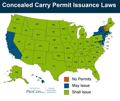 State-by-State Concealed Carry Permit Laws - ProCon.org