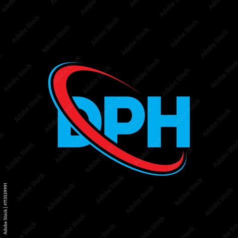 DPH logo. DPH letter. DPH letter logo design. Initials DPH logo linked ...