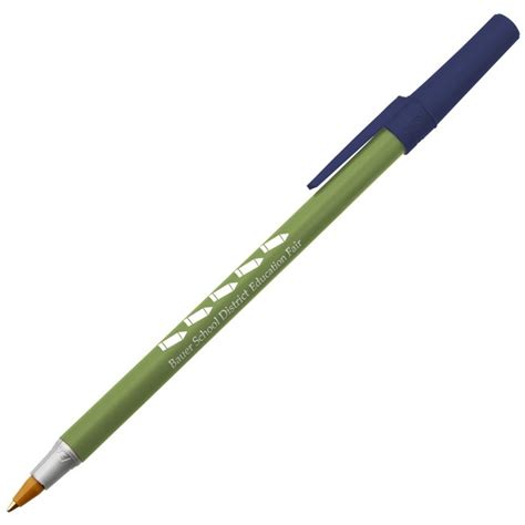 4imprint.com: Bic Round Stic Pen - Metallic 28833-MET