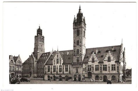 Dendermonde - City Hall and Palace of Justice, 1941-1960 serie ...