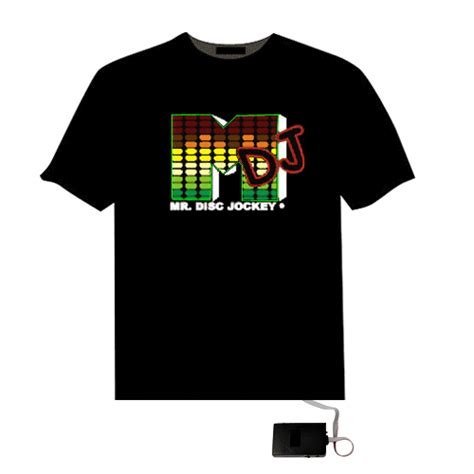 Light Up DJ - JFrancois T-Shirts Designs