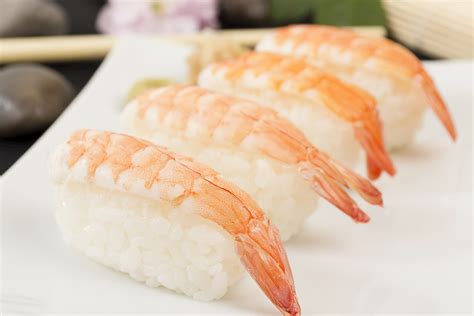 Ebi Nigiri Sushi | Traditional Rice Dish From Japan