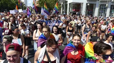 CSD Berlin 2018 - Die gesamte Parade [Sa. 28.07.2018] - YouTube