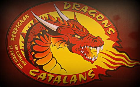 Le logo des Dragons Catalans. Le choix de ce dernier n'est pas inconnu ...