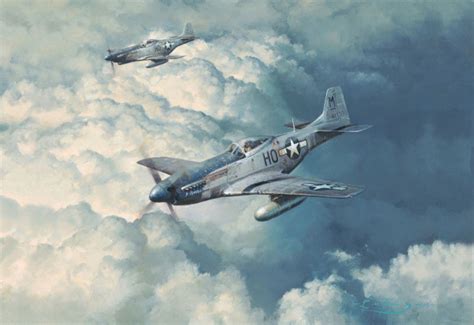 Looking For Trouble - Aviation Art by Robert Taylor – Wings Fine Arts