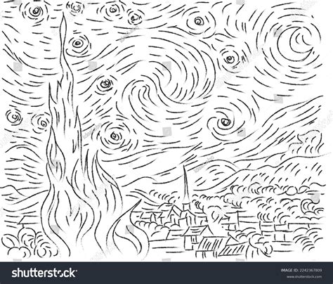 Starry Night Drawing: Over 9,011 Royalty-Free Licensable Stock Vectors & Vector Art | Shutterstock