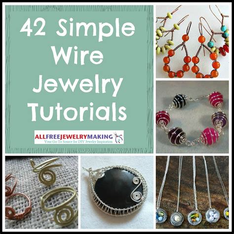 42 Simple Wire Jewelry Making Tutorials | AllFreeJewelryMaking.com