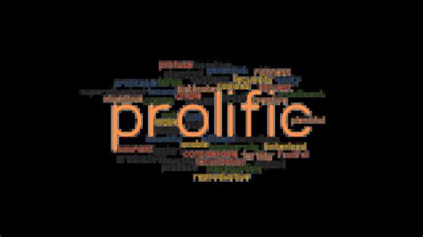 PROLIFIC: Synonyms and Related Words. What is Another Word for PROLIFIC? - GrammarTOP.com