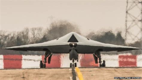 Top secret UK drone Taranis makes first flight - BBC News