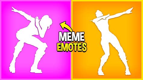 Fortnite Meme Emotes... - YouTube